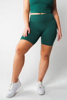 Cloud II Biker Short - Evergreen, Women's Bottoms from Vitality Athletic and Athleisure Wear