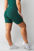 Cloud II Biker Short - Evergreen, Women's Bottoms from Vitality Athletic and Athleisure Wear