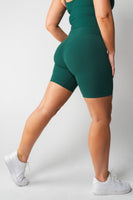 Cloud II Biker Short - Evergreen, Women's Bottoms from Vitality Athletic and Athleisure Wear