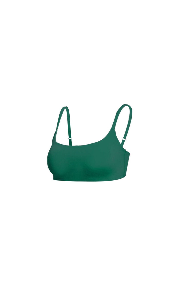 Stylish Green Hooded Sports Bra by Defacto