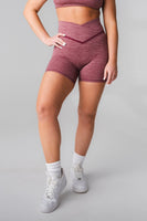 Daydream V Volley Short - Blackberry Rose, Women's Bottoms from Vitality Athletic and Athleisure Wear