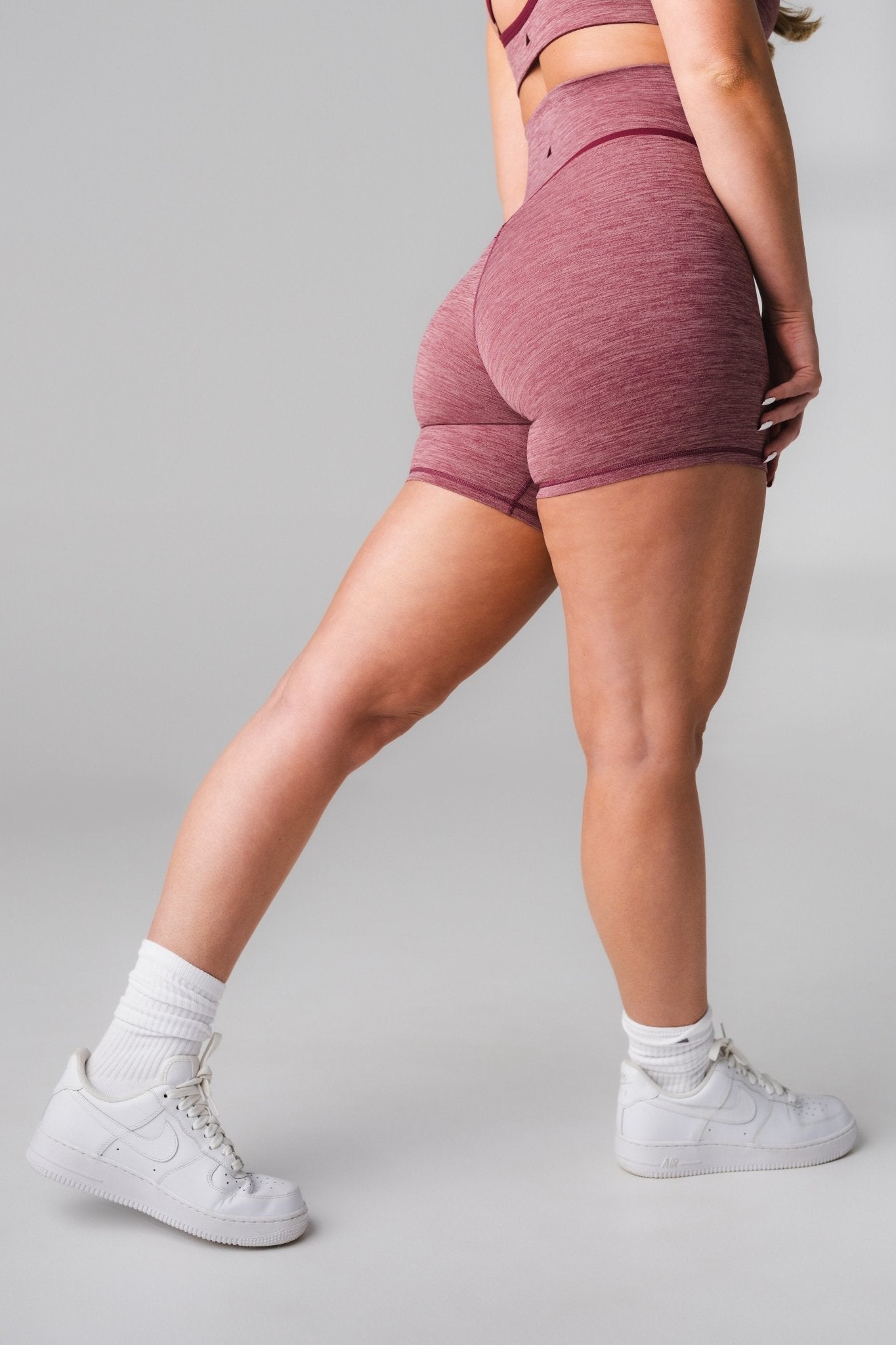 Daydream V Volley Short - Blackberry Rose, Women's Bottoms from Vitality Athletic and Athleisure Wear