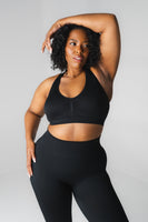Evoke V Bra - Midnight, Women's Bra from Vitality Athletic and Athleisure Wear