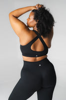 Evoke V Bra - Midnight, Women's Bra from Vitality Athletic and Athleisure Wear