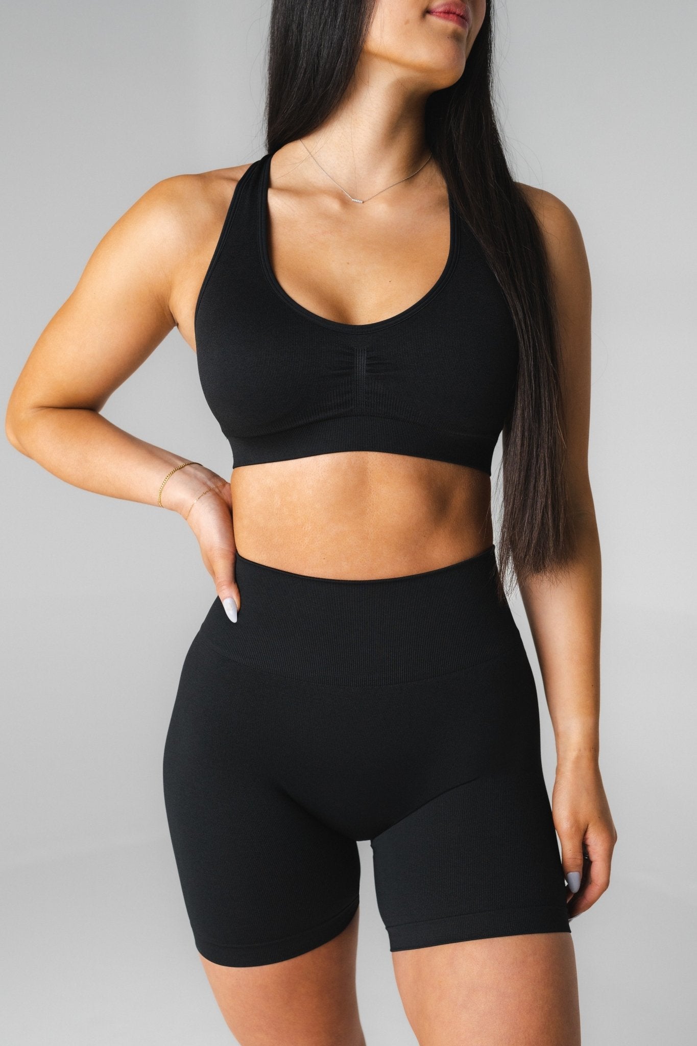 Evoke V Bra - Midnight, Women's Bra from Vitality Athletic and Athleisure Wear