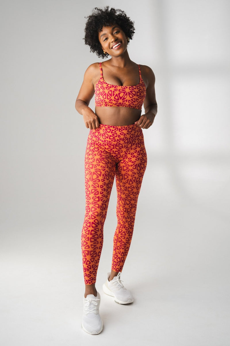 The Ascend Pant - Women's Red Leggings – Vitality Athletic Apparel