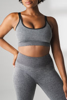 The Formation Scoop Bra - Midnight Heather, Women's Bra from Vitality Athletic and Athleisure Wear