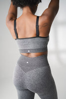 The Formation Scoop Bra - Midnight Heather, Women's Bra from Vitality Athletic and Athleisure Wear