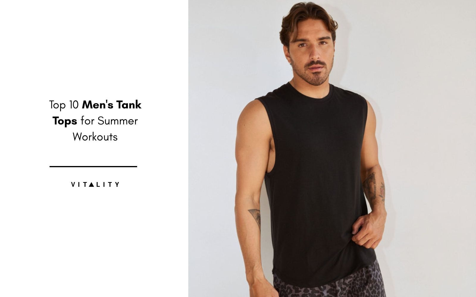 Top 10 Best Tank Tops for Men's Summer Workouts 2025 | Guide – Vitality ...