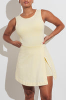 Vitality Essence Wrap Dress - Butter