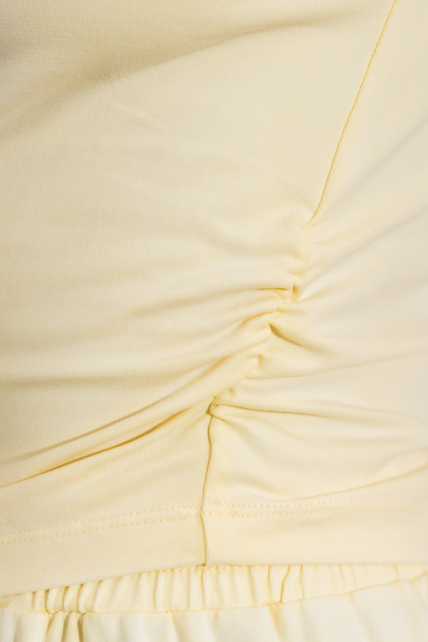 Vitality Essence Scrunch Tee - Butter