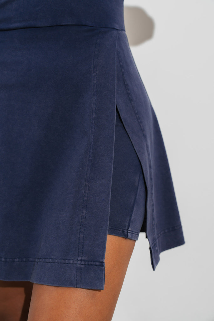 Vitality Essence Wrap Dress - Oxford