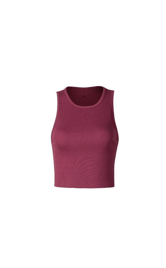 Vitality Basis Rib Tank - Sangria