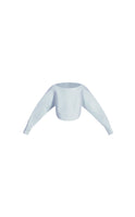 Vitality Ember Crop Sweater - Seaspray