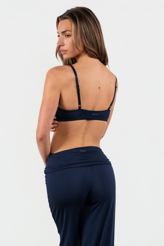 Vitality Float Rib V Bralette - Oxford