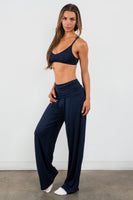 Vitality Float Rib Foldover Pant - Oxford