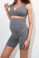 Vitality Daydream® Maternity Rider Short - Cookies and Cream