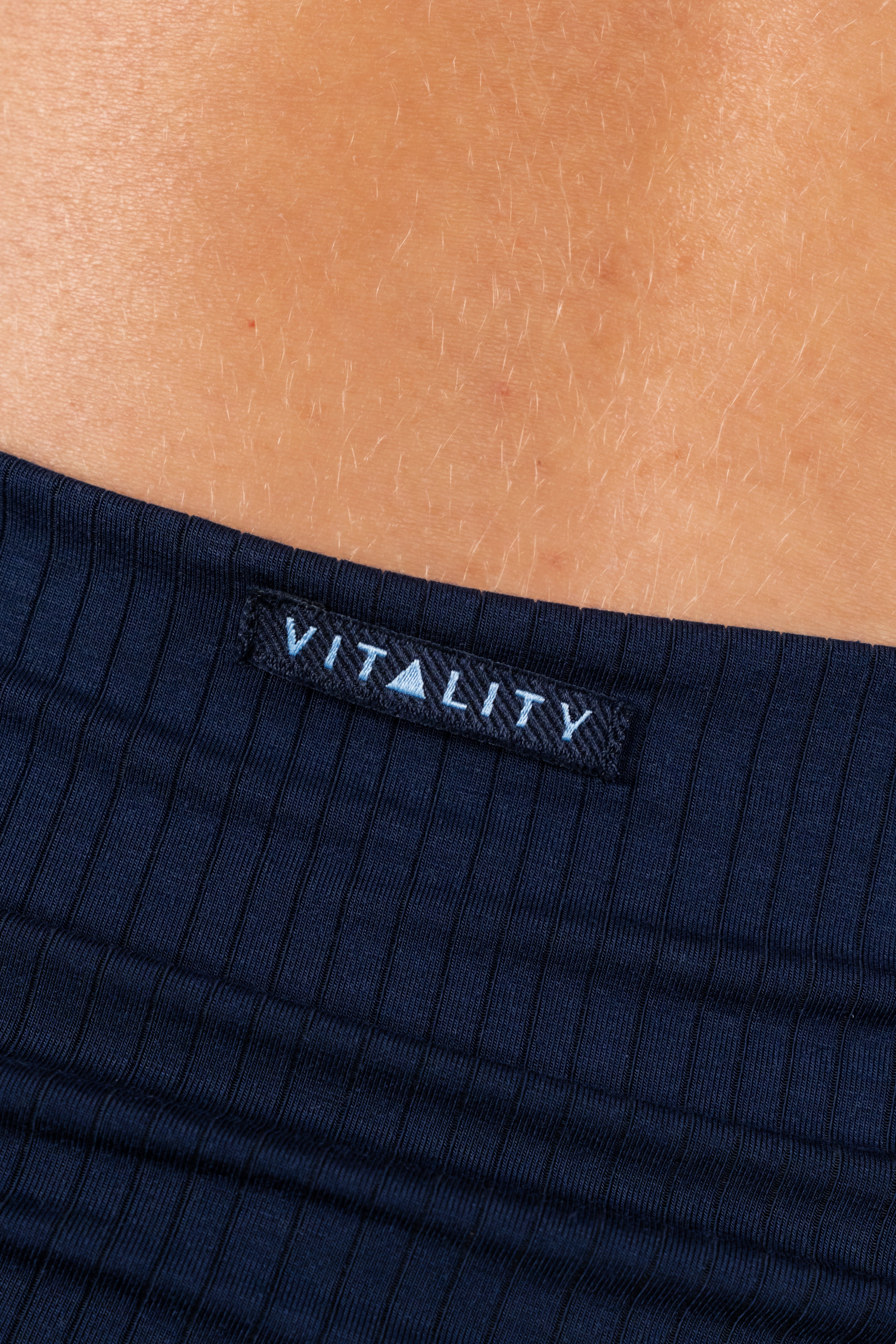 Vitality Float Rib Foldover Pant - Oxford