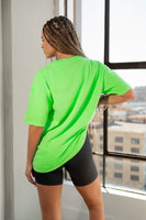 Vitality Retro Uni Tee - Neon Green