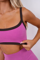 Vitality Daydream® Scoop Bra - Berry Heather