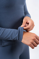 Vitality Basis® Crew Long Sleeve - Overcast