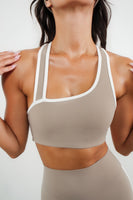 Cloud II™ Swoop Bra - Cashew Contrast