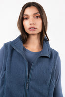 Vitality Polar Fleece Vest - Overcast