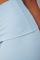 Cloud II™ Foldover Mini Short - Clear Sky Washed