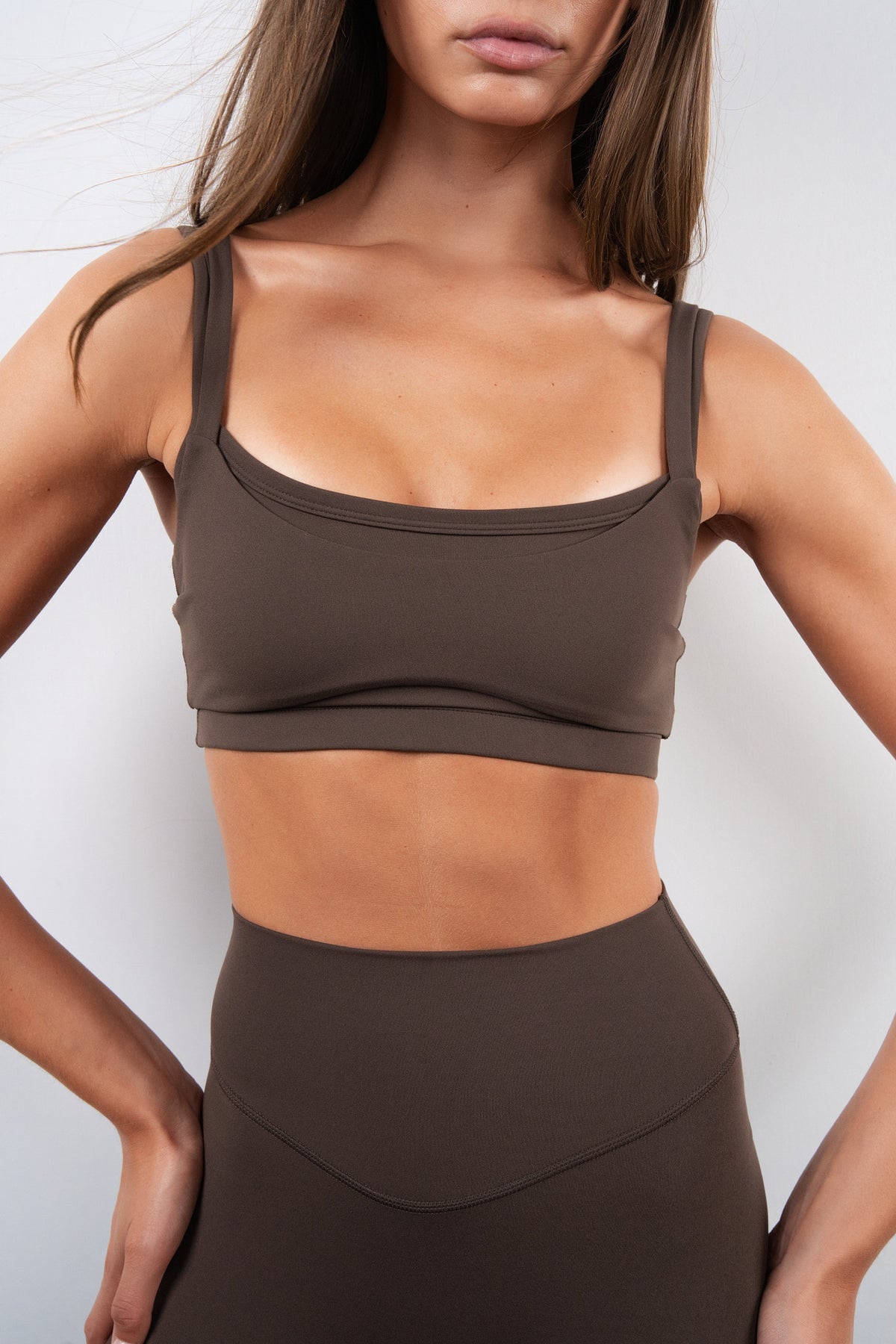 Cloud II™ Layered Bra - Milk Chocolate