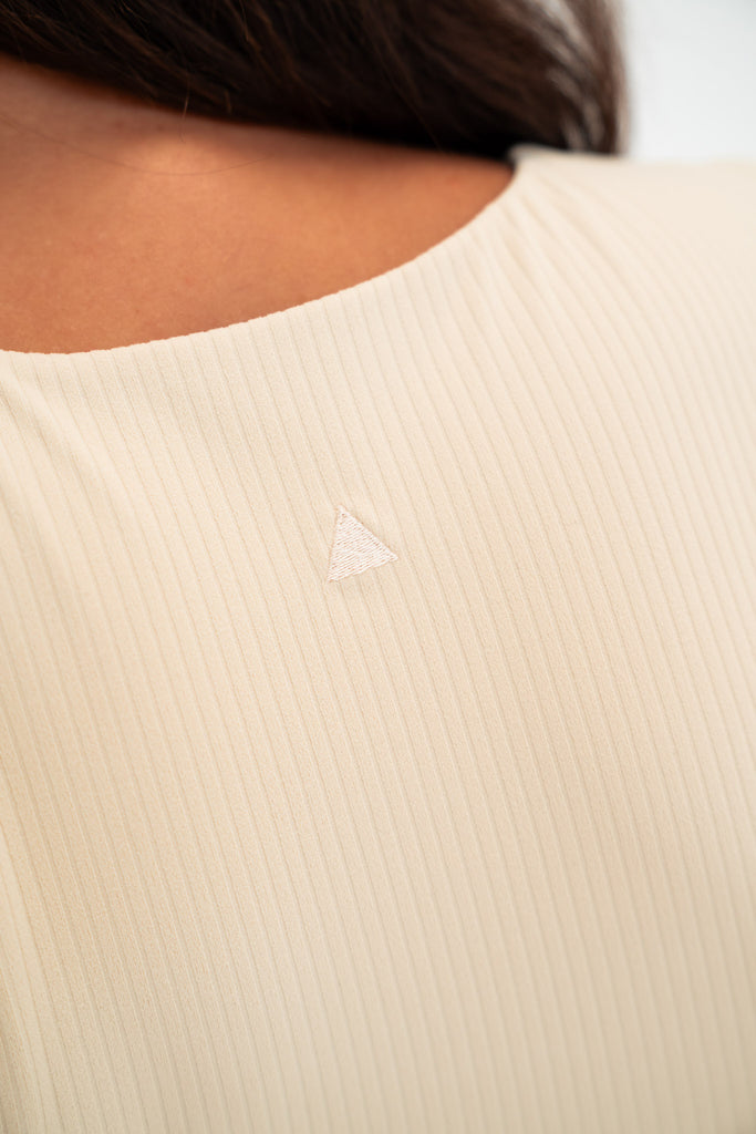 Cloud II™ Rib Crew Tank - Ivory