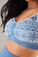 Vitality BaseLayer Cinch Bra - Morning Frost