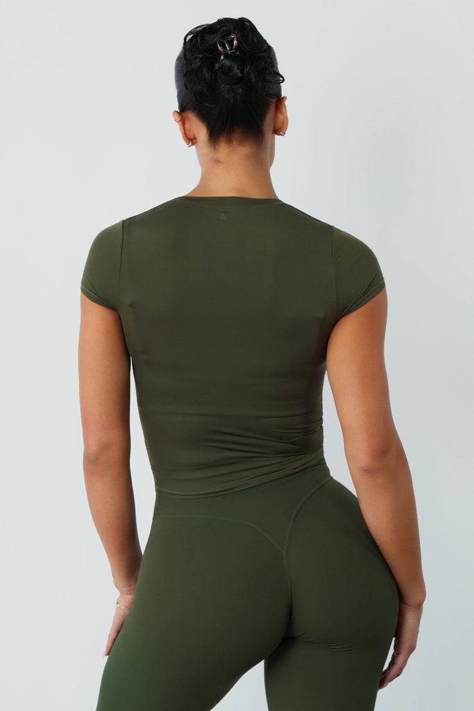 Vitality Sportlite Tee - Olive