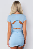 Vitality Flow Wrap Cap Sleeve - Clearwater