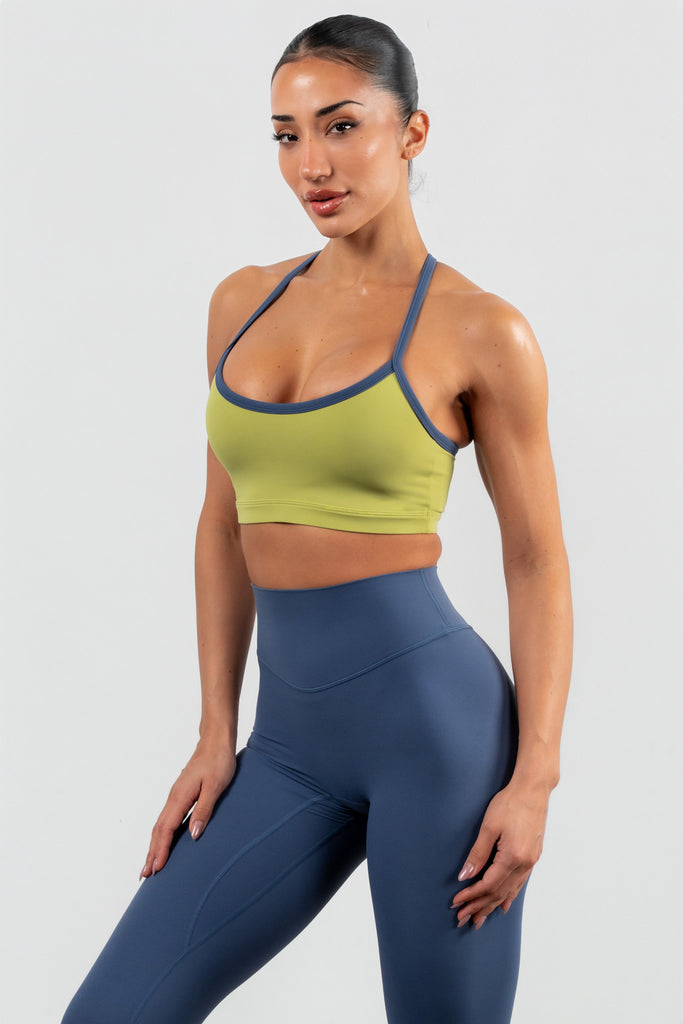 Cloud II™ Bar Bra - Cactus Contrast