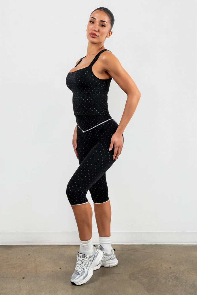 Cloud II™ QT Capri - Midnight Polka Dot