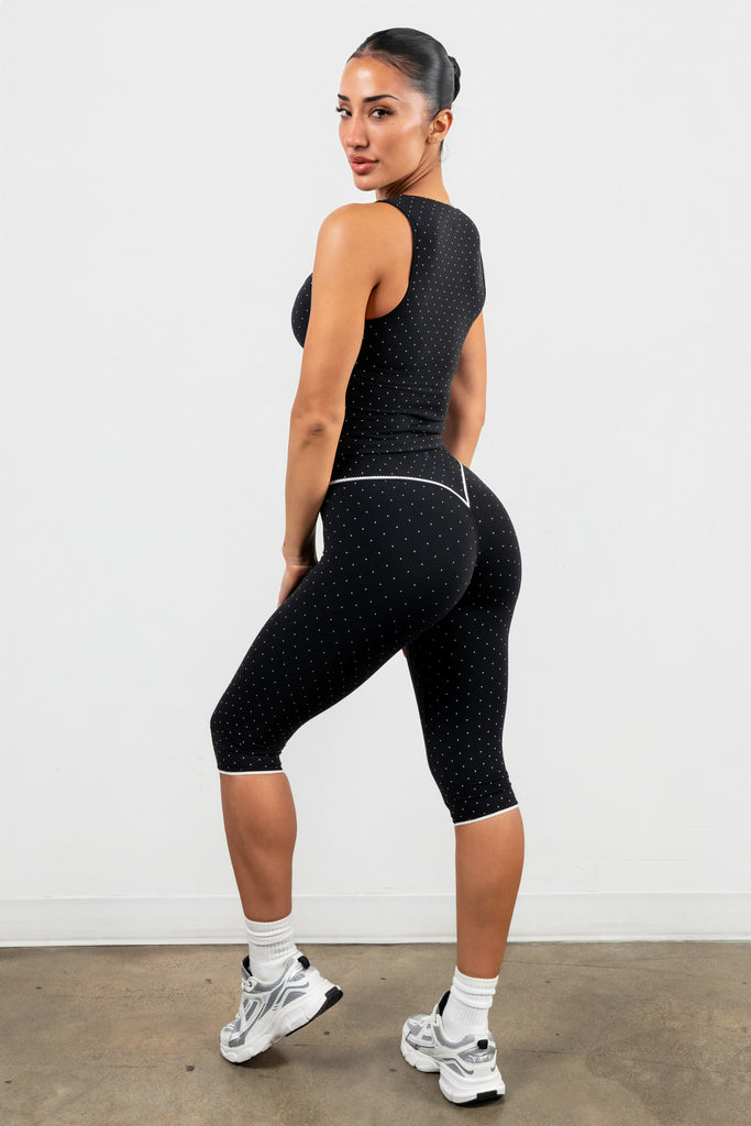 Cloud II™ QT Capri - Midnight Polka Dot