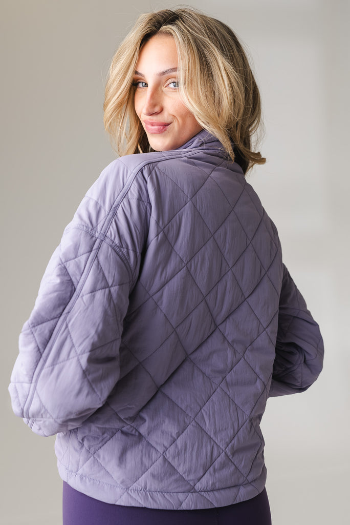Vitality Puffer Jacket - Ashberry