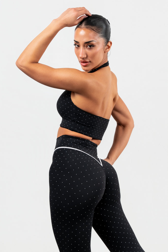 Cloud II™ Voop Longline - Midnight Polka Dot