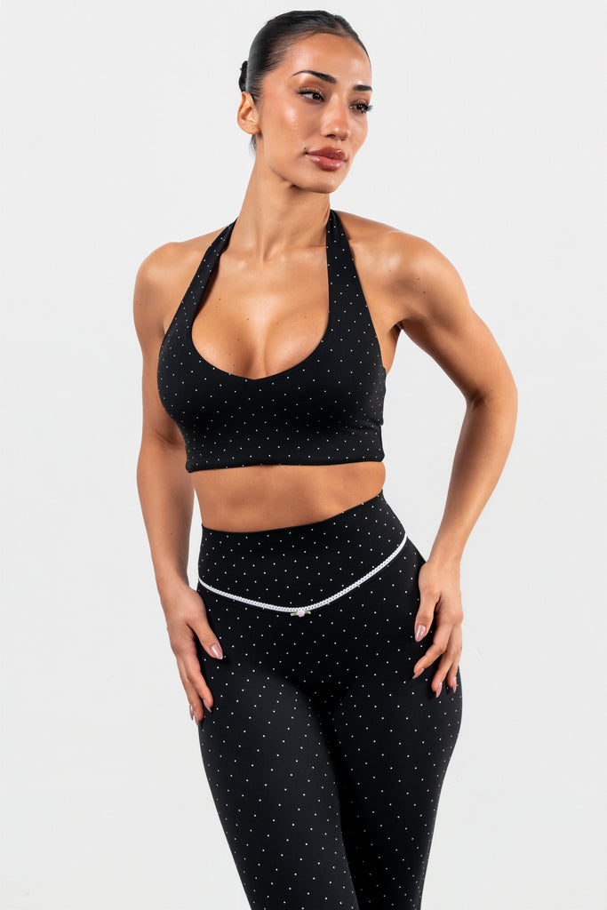 Cloud II™ Voop Longline - Midnight Polka Dot