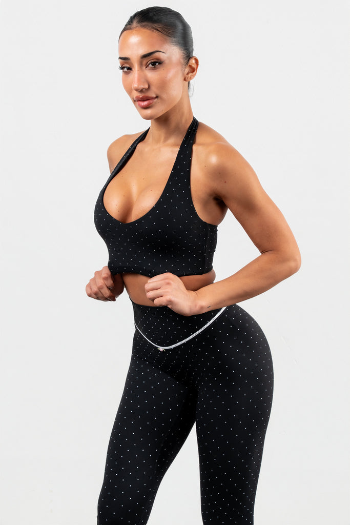 Cloud II™ Voop Longline - Midnight Polka Dot