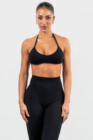 Cloud II™ Micro Halter Bra - Midnight