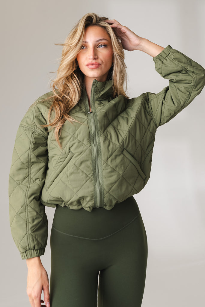 Vitality Puffer Jacket - Willow