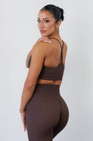 Cloud II™ Slim Racer Bra - Chocolate Bar