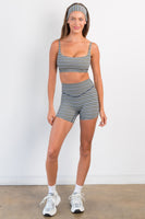 Cloud II™ Volley Short - Oxford Stripe
