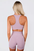 Vitality Daydream® Twisted Bra - Wisteria Heather