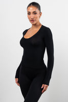Vitality Basis® Scoop Long Sleeve - Midnight