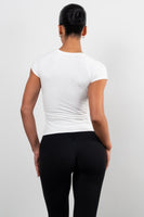 Vitality Basis® Raglan Tee - Snow