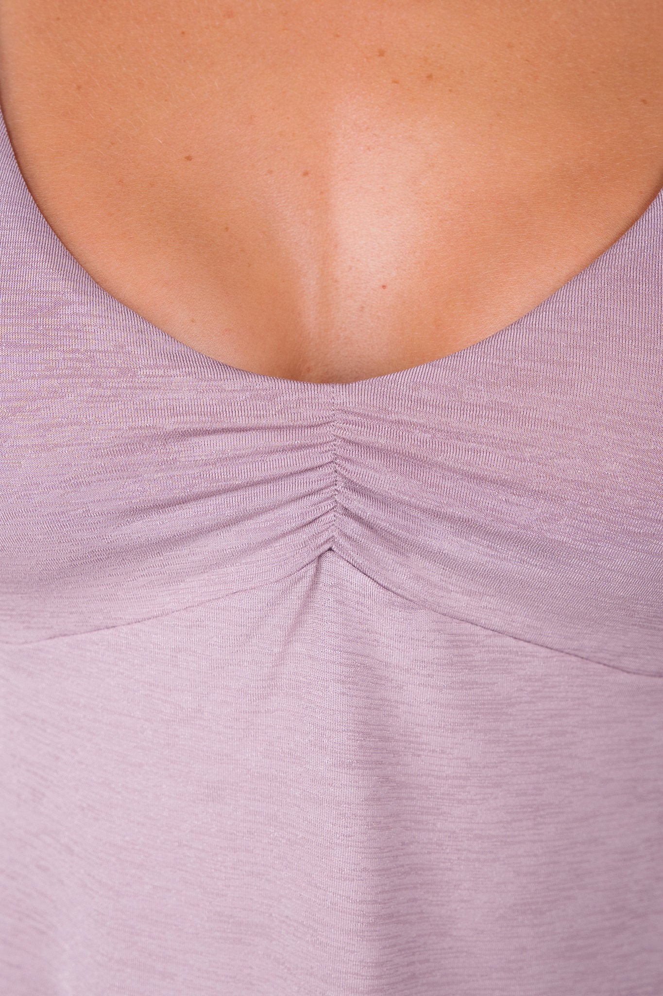 Vitality Daydream® Babydoll Tank - Wisteria Heather