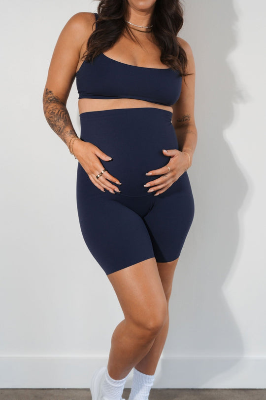 Cloud II™ Maternity Rider Short - Oxford