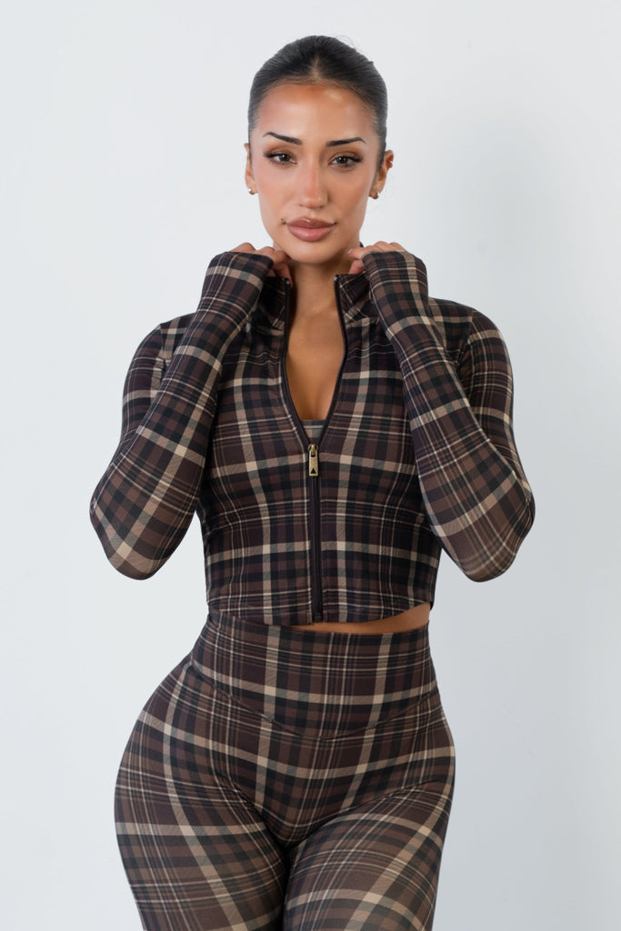 Cloud II™ Jacket - Espresso Plaid